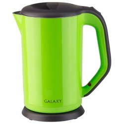 Galaxy GL 0318 2000Вт, 1,7л сталь+пластик белый 